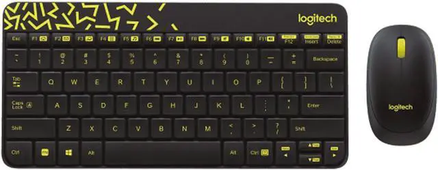 Main image of Logitech MK240 Nano  Wireless Keyboard &  Mouse Sets, Office gaming,  Mini Keyboard,  Kit Plug and Play,Durable. Simple, for Windows® 10, 11 or later, ChromeOS, Linux 2.6 or higher, USB, black