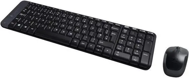 Alt view image 4 of 7 - Logitech MK220  Wireless Keyboard &  Mouse Sets, Office gaming,  11 multimedia keys,  Kit Plug and Play,104keys, for Windows VistaWindows XPWin7Win8Win10, Desktop USB, black
