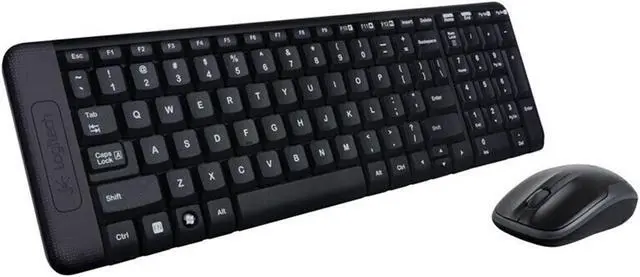 Alt view image 3 of 7 - Logitech MK220  Wireless Keyboard &  Mouse Sets, Office gaming,  11 multimedia keys,  Kit Plug and Play,104keys, for Windows VistaWindows XPWin7Win8Win10, Desktop USB, black