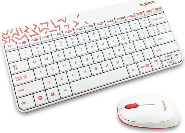 Alt view image 5 of 7 - Logitech MK240 Nano  Wireless Keyboard &  Mouse Sets, Office gaming,  Mini Keyboard,  Kit Plug and Play,Durable. Simple, for Windows® 10, 11 or later, ChromeOS, Linux 2.6 or higher, USB, WHITE