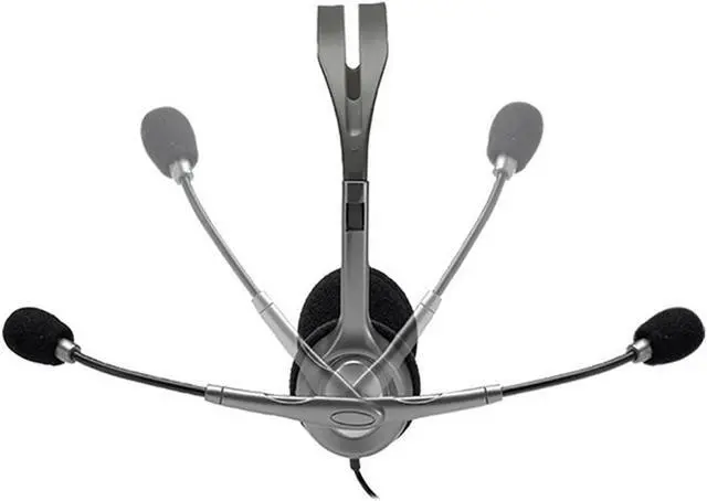 Alt view image 3 of 7 - Logitech H111 USB Wired Stereo Headset with Microphone, 3.5mm Plug, Adjustable Headband,  multi-device, for Windows®, macOS or ChromeOS and all major calling platforms,  Black