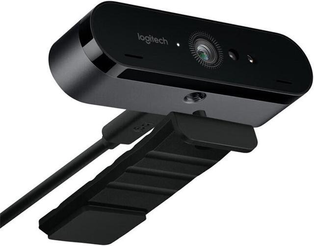 Alt view image 2 of 7 - Logitech BRIO C1000E Wired 4K Ultra HD Webcam, Professional-Grade Commercial , Live Webcam, Auto Light Correction, HDR and Windows Hello Support, 4K/30fps,  FOR Windows/macOS/ChromeOS, Black