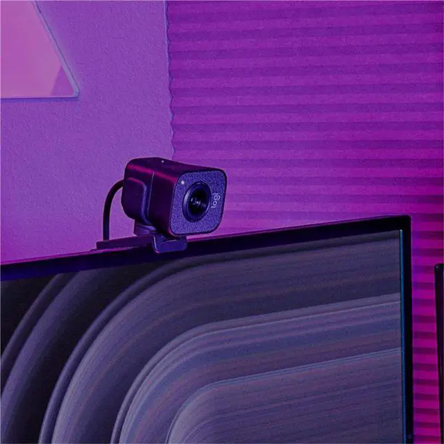 Alt view image 6 of 7 - Logitech STREAMCAM Wired HD Webcam, 60 fps /1080p Live Streaming Camera, Auto Light Correction, Auto Focus, f/2.0 - Focal length 3.7 mm,  78° , White LED, Stereo or dual mono, white