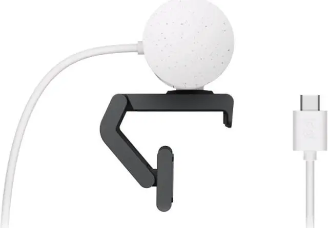 Alt view image 4 of 7 - Logitech BRIO 500 Wired HD Webcam, 60 fps/1080p, Live Streaming, Auto Light Correction, Auto Framing and Show Mode Support, 4MP, USB-C, for laptops, LCDs or monitors, Windows/macOS/ChromeOS,  white