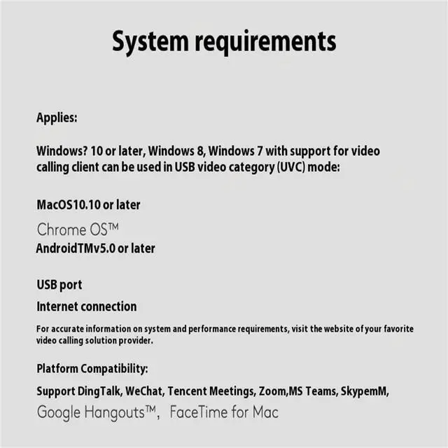 Alt view image 7 of 7 - Logitech C920 PRO  Wired HD Commercial Webcam, 1080p/30fps, Auto Light Correction, Stereo Microphone, (dFOV): 78°, USB-A, RightLight 2 , for laptops, LCDs or monitors, Windows/macOS/ChromeOS,  Black