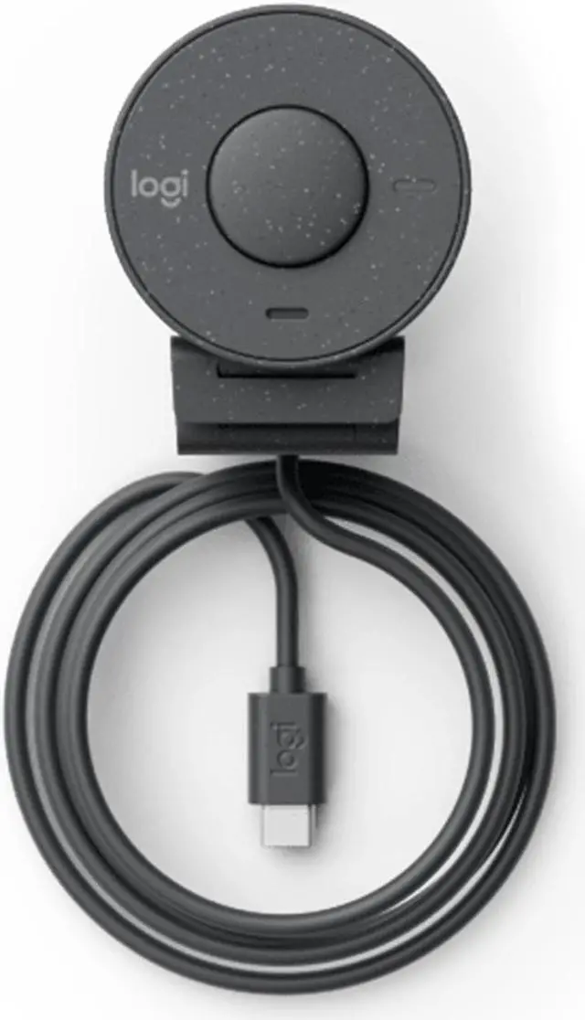 Alt view image 5 of 7 - Logitech BRIO 300 Wired HD Webcam, 60 fps/1080p Live Streaming Camera, Auto Light Correction, Noise Cancelling Microphone, (dFOV): 70°, USB-C ,  RightLight 2 , for Windows/macOS/ChromeOS/other, Black