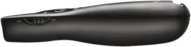 Alt view image 5 of 7 - Logitech R400 Wireless Presenter, For basic slide navigation,  button positioning by touch, 2 Laser, 640 to 660 nm (red), 2.4 GHz wireless, 10 meters , USB, for Windows® 10,11 or higher, black