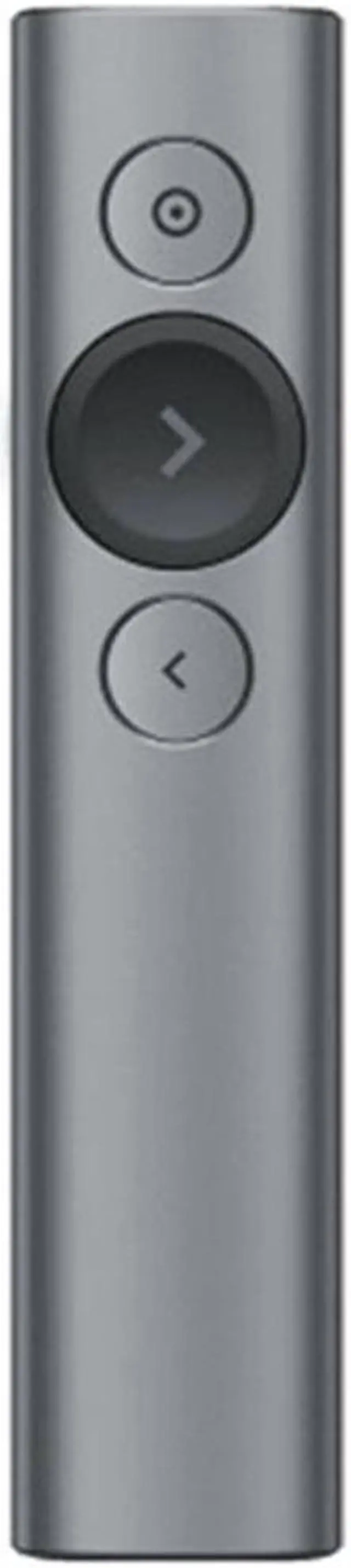 Main image of Logitech Spotlight Advanced Wireless bluetooth Presenter, digital pointer,
3D Accelerometer and Gyroscope, 30 meters, LED, for Windows/macOS /ChromeOS/Linux, USB, for boardroom, classroom, black