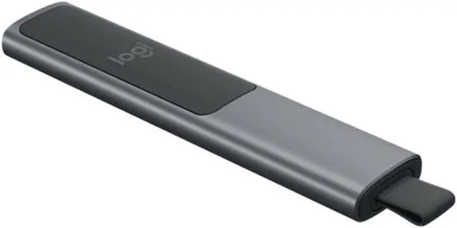 Alt view image 4 of 7 - Logitech Spotlight Advanced Wireless bluetooth Presenter, digital pointer,
3D Accelerometer and Gyroscope, 30 meters, LED, for Windows/macOS /ChromeOS/Linux, USB, for boardroom, classroom, black