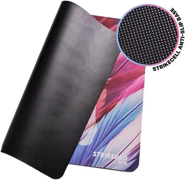 Alt view image 5 of 7 - FANTECH MST491 Gaming Mouse Pad, Waterproof Surface, High Non-slip Base, High Speed Strong Stability Holographic Design (49cm x 42cm), Red