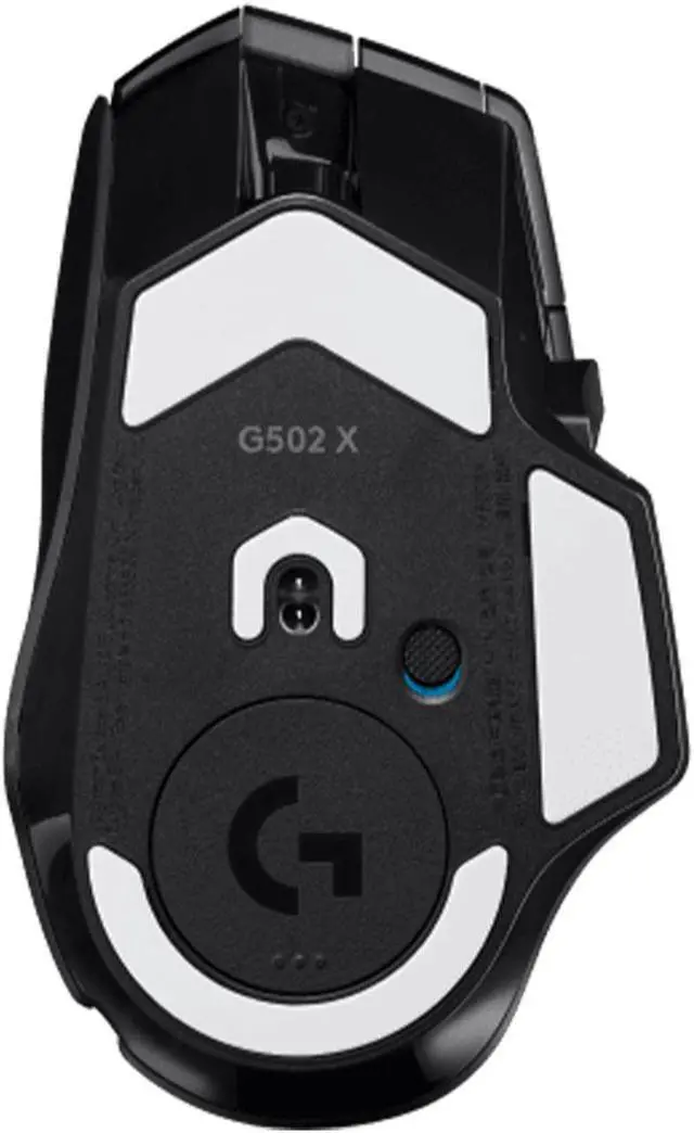 Alt view image 6 of 7 - Logitech (G) G502X  Wireless Gaming Mouse,    RGB with Weighted Macro Programming, 25600DPI, 11buttons,  Laptop Big Hand Mouse,for Windows® 7 or later/macOS 10.11 or later/ChromeOS, BLACK