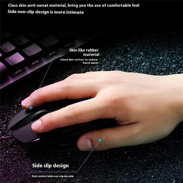 Alt view image 2 of 7 - Logitech (G) G402 Lightweight Wired Gaming Mouse,  Macro Programming ,  Portable Small Hand Applicable , 7200dpi, for Windows® 7 or later/macOS 10.11 or later/ChromeOS,  black