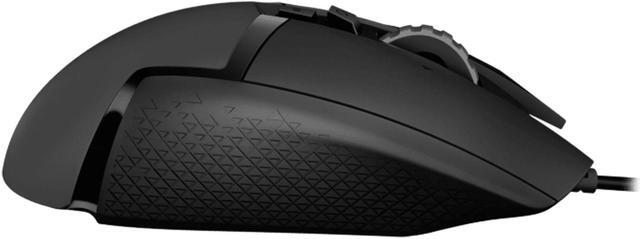 Alt view image 5 of 7 - Logitech (G) G502  HERO  Wired Gaming Mouse,    RGB with Weighted Macro Programming, 25600DPI, 11buttons,  Laptop Big Hand Mouse, for Windows® 7 or later/macOS 10.11 or later/ChromeOS, BLACK
