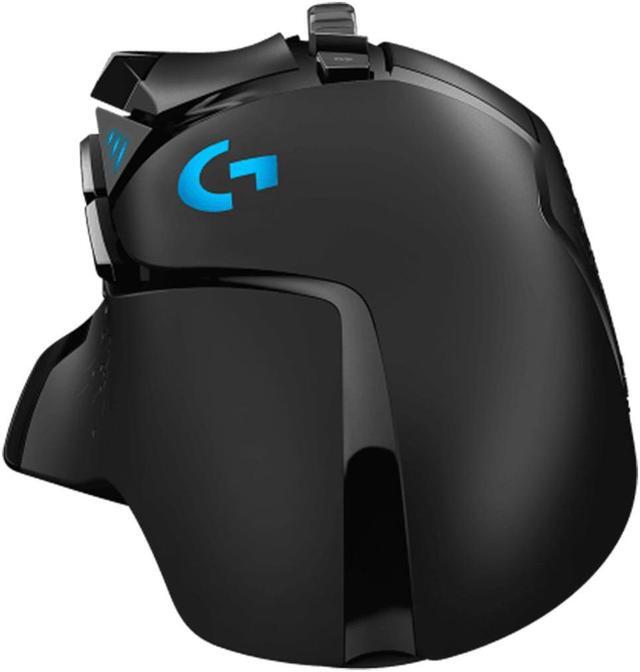 Alt view image 6 of 7 - Logitech (G) G502  HERO  Wired Gaming Mouse,    RGB with Weighted Macro Programming, 25600DPI, 11buttons,  Laptop Big Hand Mouse, for Windows® 7 or later/macOS 10.11 or later/ChromeOS, BLACK