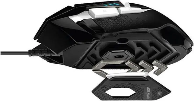 Alt view image 3 of 7 - Logitech (G) G502 SE PANDA Wired Gaming Mouse Advanced Wired Edition New Optical Mechanical Hybrid Micro Motion HERO Engine Gaming Mouse, Black