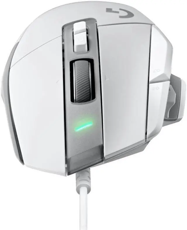 Alt view image 4 of 7 - Logitech (G) G502X  Wired Gaming Mouse,    RGB with Weighted Macro Programming, 25600DPI, 11buttons,  Laptop Big Hand Mouse,for Windows® 7 or later/macOS 10.11 or later/ChromeOS, white