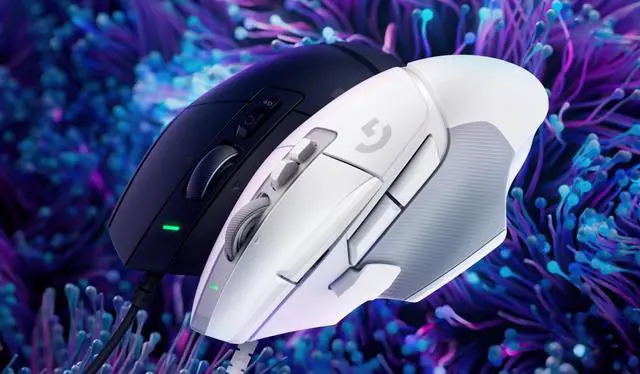 Alt view image 6 of 7 - Logitech (G) G502X  Wired Gaming Mouse,    RGB with Weighted Macro Programming, 25600DPI, 11buttons,  Laptop Big Hand Mouse,for Windows® 7 or later/macOS 10.11 or later/ChromeOS, white