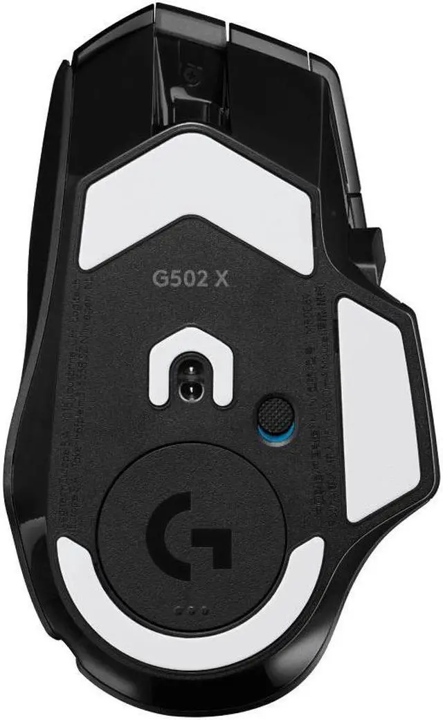 Alt view image 6 of 6 - Logitech (G) G502X  Wireless  Gaming Mouse,    RGB with Weighted Macro Programming, 25600DPI, 11buttons,  Laptop Big Hand Mouse,for Windows® 7 or later/macOS 10.11 or later/ChromeOS, BLACK