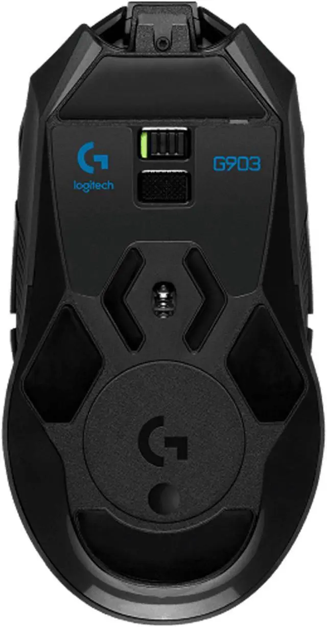 Alt view image 3 of 7 - Logitech G903 hero 25K Wireless  Silent Mouse,  gaming, Desktop Laptop Mouse with 2.4GB Receiver, 25600dpi, 11buttons, for Windows® 10 or later/macOS10.11 or later/ChromeOS/Linux,  BLACK