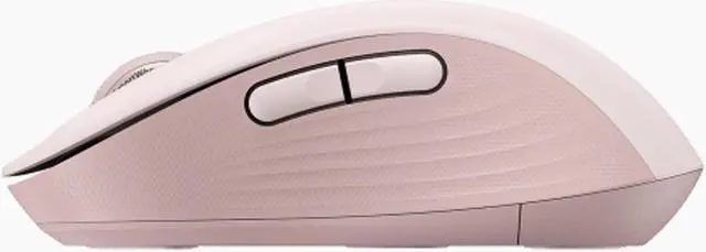 Alt view image 3 of 7 - Logitech SIGNATURE M650 Wireless Bluetooth Silent Mouse,  Office , Desktop Laptop Mouse with 2.4GB Receiver, 4000dpi, 5buttons, for Windows® 10 or later/macOS 11 or later/ChromeOS/Linux, pink