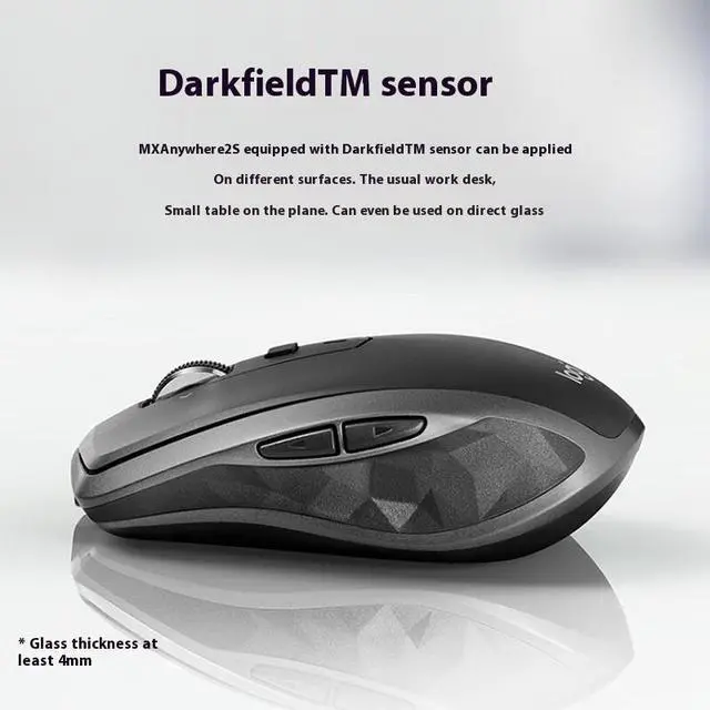 Alt view image 4 of 7 - Logitech M172 Wireless Mouse, Dual Connectivity, Cross-Computer Control,Extreme Scrolling, 4000dpi, 7 Buttons, Fast Charging, For Windows 7/8/10/11, macOS 10 or higher, ChromeOS, Linux, black