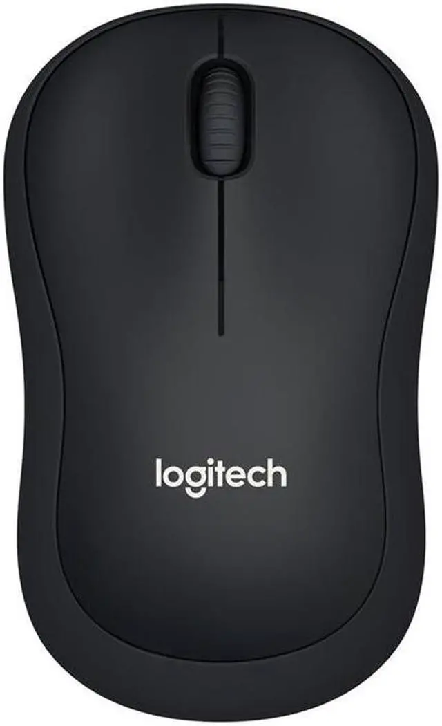 Main image of Logitech B220 Silent Wireless Mouse with Wireless Micro Receiver Symmetrical Mouse for Office Home, 1000dpi, 3 Buttons for Windows, Mac, Chrome Os, Linux, black