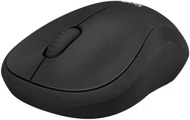 Alt view image 2 of 7 - Logitech B220 Silent Wireless Mouse with Wireless Micro Receiver Symmetrical Mouse for Office Home, 1000dpi, 3 Buttons for Windows, Mac, Chrome Os, Linux, black
