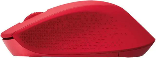 Alt view image 5 of 7 - Logitech M280  Wireless Mouse,  Office home Mouse Symmetric Mouse with Wireless Micro Receiver, 1000dpi,3buttons for Windows® 7 or later/macOS 10.11 or later/ChromeOS, Right Handed, red