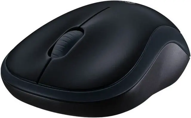 Alt view image 3 of 7 - Logitech B175 Silent Wireless Mouse with Wireless Micro Receiver Symmetrical Mouse for Office Home, 1000dpi, 3 Buttons,For Windows  7/8/10/11, macOS 10 or higher, ChromeOS, Linux, black