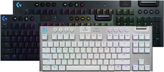 Alt view image 3 of 7 - Logitech  G913 TKL Wireless bluetooth gaming Keyboard,  LIGHTSPEED Wireless RGB Mechanical , 87 keys, for Windows 7/macOS 10.11 /Linux/ChromeOS/Android 4.3 /iOS 10  or later, red switch black)