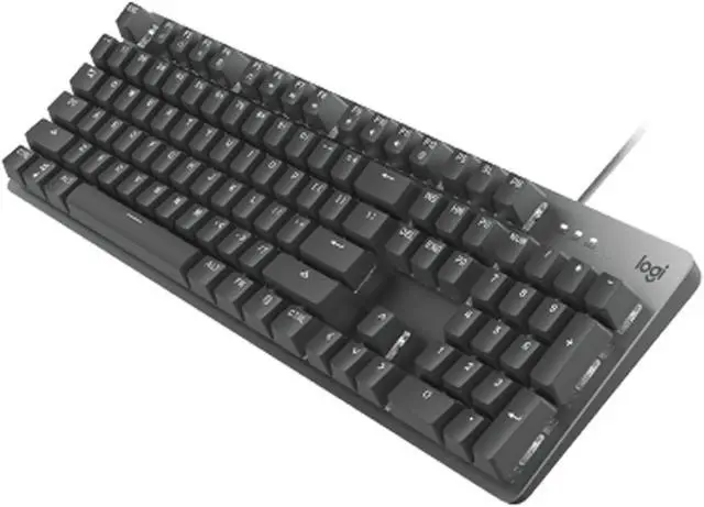 Alt view image 3 of 7 - LOGITECH K845 Mechanical backlight wired gaming Keyboard, Aluminum wired mechanical keyboard with optional key spindle, for Windows® 10,11 or higher, 5 backlight, 104keys,  black( Tactile Quiet)