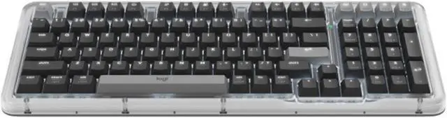 Alt view image 2 of 7 - Logitech Alto Keys K98M Wireless Mechanical Keyboard-Office/Gaming-gasket construction design, translucent case, marble shaft, Bluetooth/2.4G, Windows/macOS/ChromeOS/iPadOS supportblack
