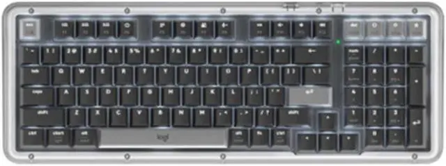 Alt view image 3 of 7 - Logitech Alto Keys K98M Wireless Mechanical Keyboard-Office/Gaming-gasket construction design, translucent case, marble shaft, Bluetooth/2.4G, Windows/macOS/ChromeOS/iPadOS supportblack