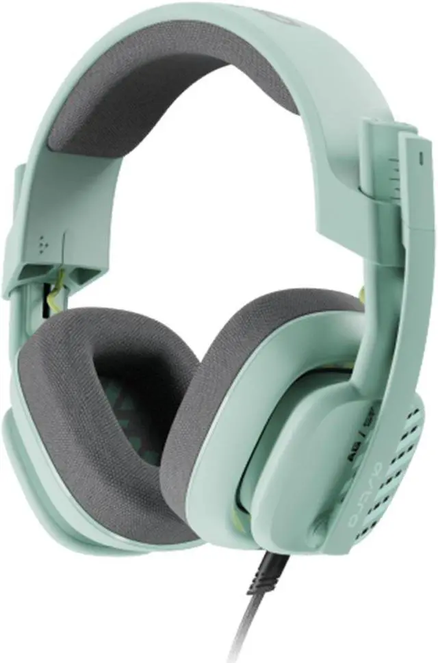 Alt view image 2 of 7 - Logitech ASTRO Gaming A10 Wired Gaming Headset, Lightweight and Damage Resistant, ASTRO, 3.5 mm Audio Jack, for Xbox Series X|S, Xbox One, PS5, PS4, Nintendo Switch, PC, Mac- green