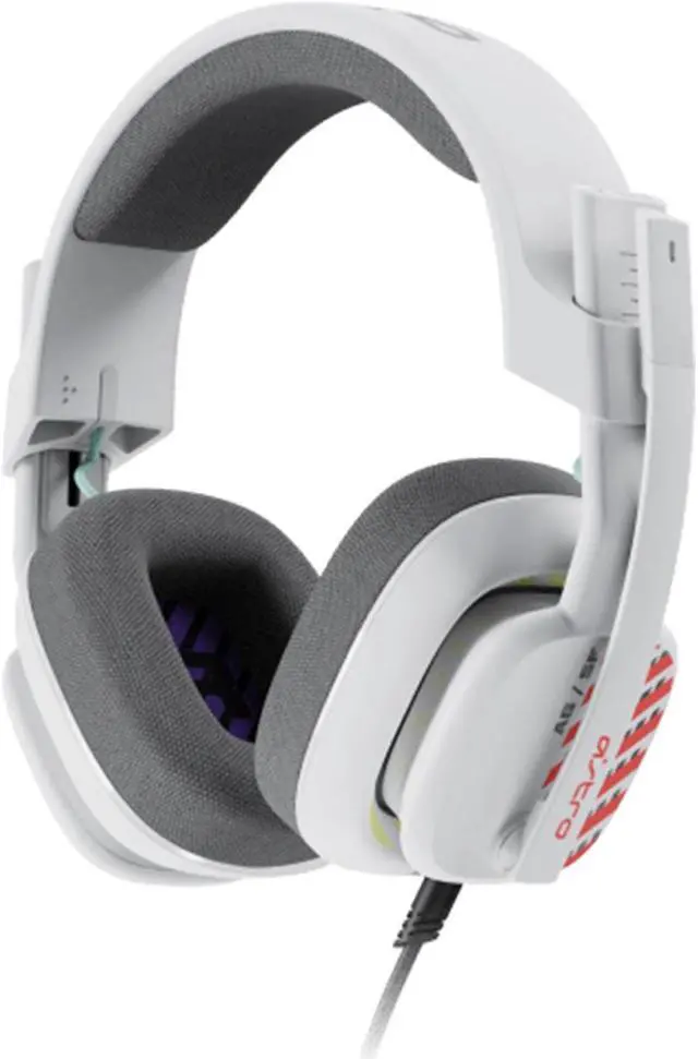 Alt view image 2 of 7 - Logitech ASTRO Gaming A10 Wired Gaming Headset, Lightweight and Damage Resistant, ASTRO, 3.5 mm Audio Jack, for Xbox Series X|S, Xbox One, PS5, PS4, Nintendo Switch, PC, Mac- White