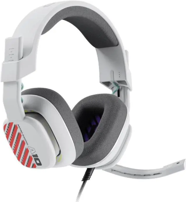 Main image of Logitech ASTRO Gaming A10 Wired Gaming Headset, Lightweight and Damage Resistant, ASTRO, 3.5 mm Audio Jack, for Xbox Series X|S, Xbox One, PS5, PS4, Nintendo Switch, PC, Mac- White