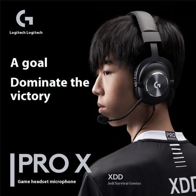 Alt view image 5 of 7 - Logitech G Pro X Wireless Gaming Headset: Detachable Boom Mic, DTS 7.1, 50 mm Drivers, USB/3.5mm Aux, Spare Memory Foam Ear Pads, USB DAC & Bag Included, for PC, Xbox, PS5, PS4 - Black