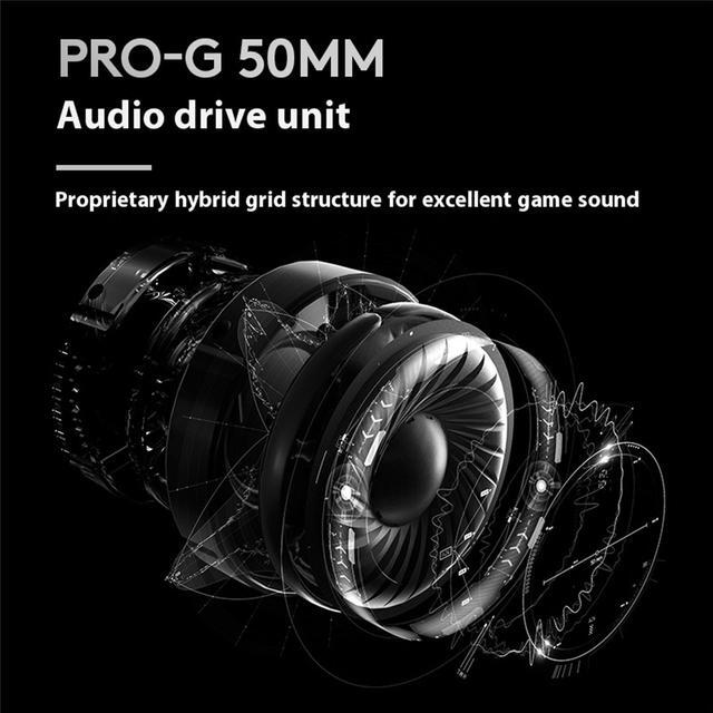 Alt view image 7 of 7 - Logitech G Pro X Wireless Gaming Headset: Detachable Boom Mic, DTS 7.1, 50 mm Drivers, USB/3.5mm Aux, Spare Memory Foam Ear Pads, USB DAC & Bag Included, for PC, Xbox, PS5, PS4 - Black