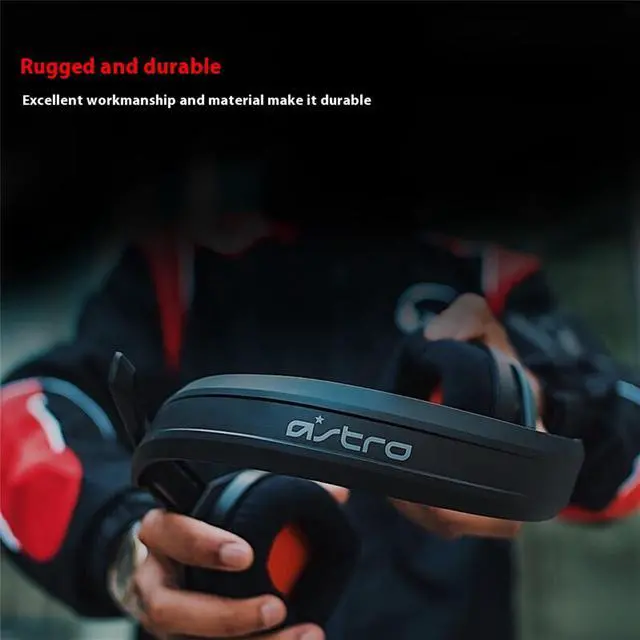 Alt view image 6 of 7 - Logitech ASTRO Gaming A10 Wired Gaming Headset, Lightweight and Damage Resistant, ASTRO, 3.5 mm Audio Jack, for Xbox Series X|S, Xbox One, PS5, PS4, Nintendo Switch, PC, Mac- Black