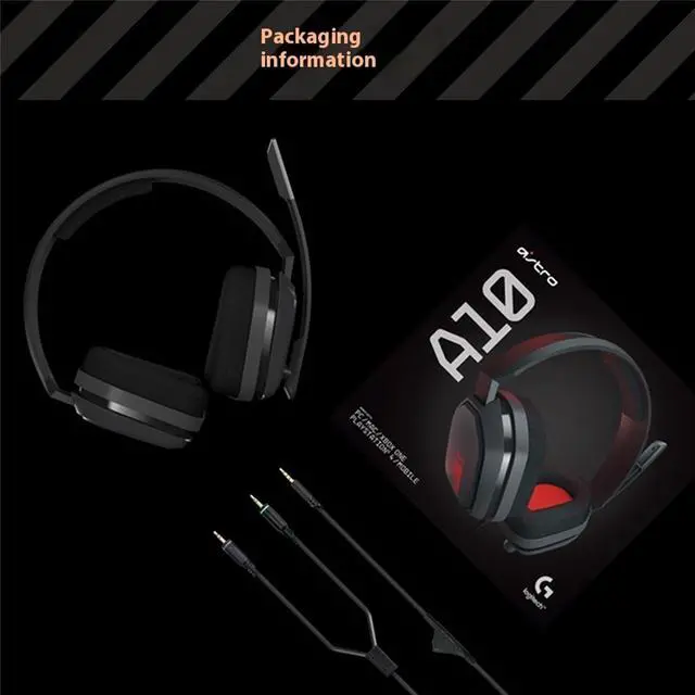 Alt view image 6 of 7 - Logitech ASTRO Gaming A10 Wired Gaming Headset, Lightweight and Damage Resistant, ASTRO, 3.5 mm Audio Jack, for Xbox Series X|S, Xbox One, PS5, PS4, Nintendo Switch, PC, Mac- purple