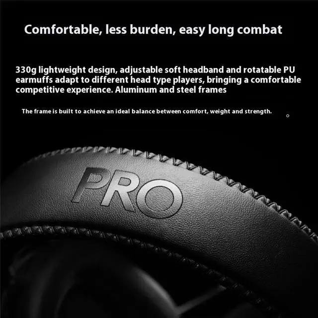 Alt view image 3 of 7 - Logitech G PRO X 2 Lightspeed Wireless Gaming Headset: Detachable Boom Mic, 50mm Graphene Drivers,X Headphone 2.07.1 Surround, Bluetooth/USB/3.5mm Aux, for PC, PS5, PS4, Nintendo Switch-Black