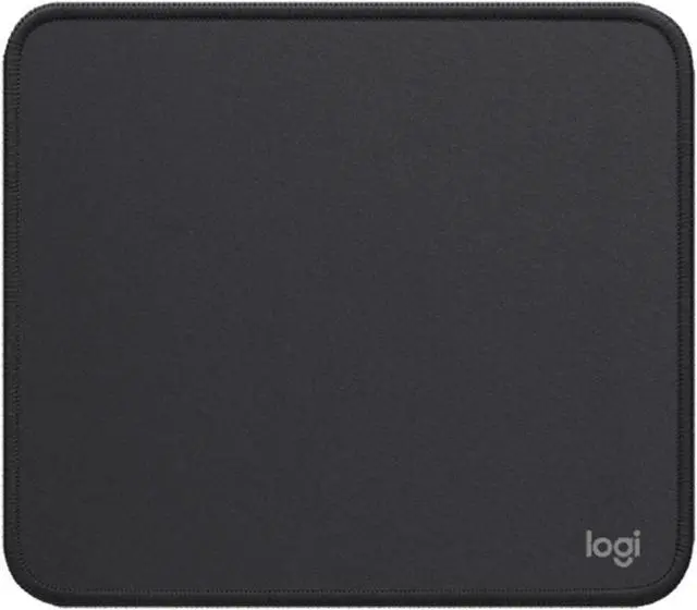 Alt view image 2 of 7 - Logitech Logitech Mouse Pad Anti-slip Mouse Pad, Spill Resistant, Non-Slip Rubber Backing, Low Friction, Black