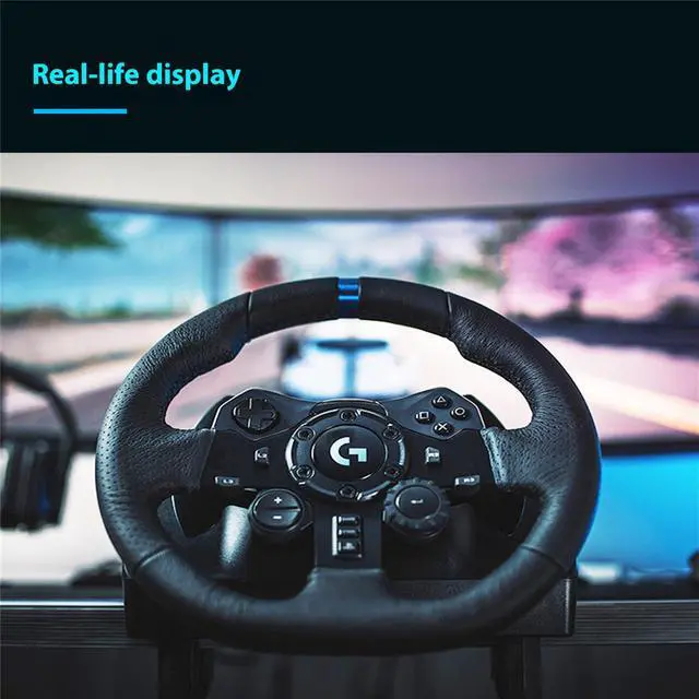 Alt view image 5 of 7 - Logitech G29 Gaming Steering Wheel Shifter, Racing Steering Wheel Shifter, Made of Steel and Leather for Durability, Racing Steering Wheel Shifter for Logitech G29 and G923 G920,Black