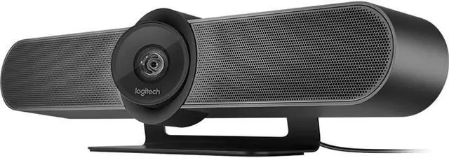 Alt view image 2 of 7 - Logitech CC4000E Mobile Office Videoconferencing Camera,Large Meeting Room Equipment, Bluetooth Wireless,1080p 30fps, webcam, Tilt, and Zoom, IR Remote Control or Control via Console, Black