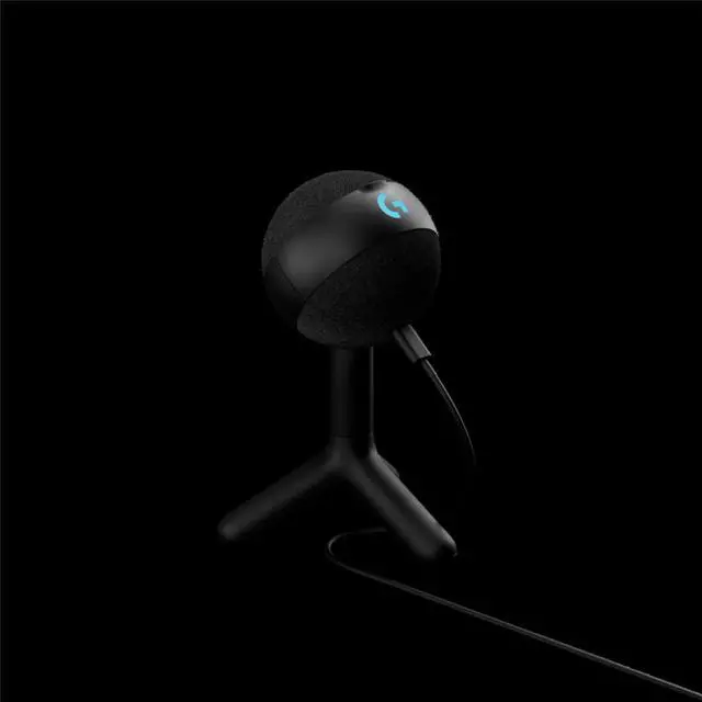 Alt view image 7 of 7 - Logitech G Yeti Orb Condenser RGB Gaming Microphone,  with LIGHTSYNC, USB Mic for Streaming, Cardioid, USB Plug and Play for PC/Mac - black