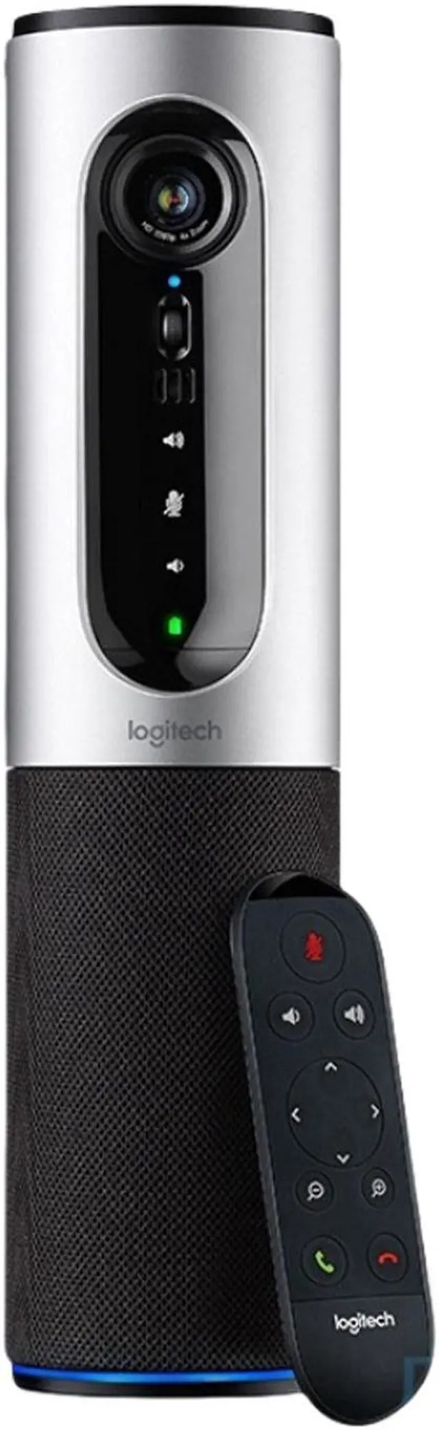 Alt view image 2 of 7 - Logitech CC2000E Mobile Office Video conferencing Webcam, Large Meeting Room Equipment, Videoconferencing, 1080p 30fps, camera, Tilt, and Zoom, IR Remote Control or via Console, Black Grey