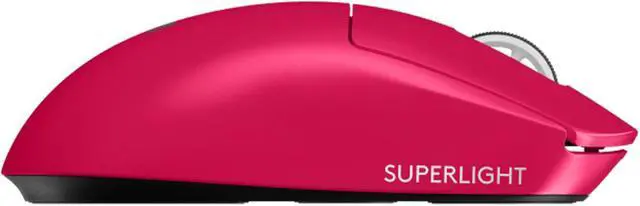 Alt view image 5 of 7 - Logitech GPW III (G PRO X Superlight2)  Wireless Gaming Mouse,  HERO 2 , Mechanical Lightweight Charging GPW3 Generation, 44,000dpi,for Windows® 7 or later/macOS 10.11 or later/ChromeOS, pink