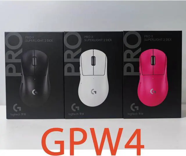 Alt view image 7 of 7 - Logitech GPW 4  /(PRO X SUPERLIGHT 2 DEX)  Wireless Gaming Mouse,  GPW4 Generation, 44000dpi, HERO 2, Symmetrical Universal ,  for Windows® 7 or later/macOS 10.11 or later/ChromeOS, black