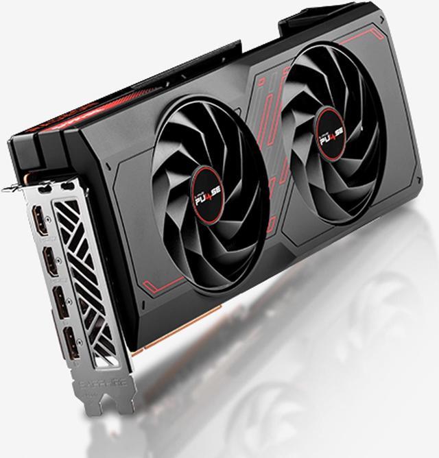 Alt view image 3 of 7 - SAPPHIRE Tech PULSE AMD  RX 7800 XT 12GB D6 OC Gaming Graphics Card, AMD RDNA 3, PCIe 4.0*16, 16GB GDDR6, HDMI 4K, DisplayPort 2.1a, 256 bit, High TG Copper PCB, Digital Power Design, black