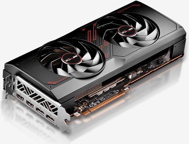 Alt view image 2 of 7 - SAPPHIRE Tech PULSE AMD  RX 7800 XT 12GB D6 OC Gaming Graphics Card, AMD RDNA 3, PCIe 4.0*16, 16GB GDDR6, HDMI 4K, DisplayPort 2.1a, 256 bit, High TG Copper PCB, Digital Power Design, black